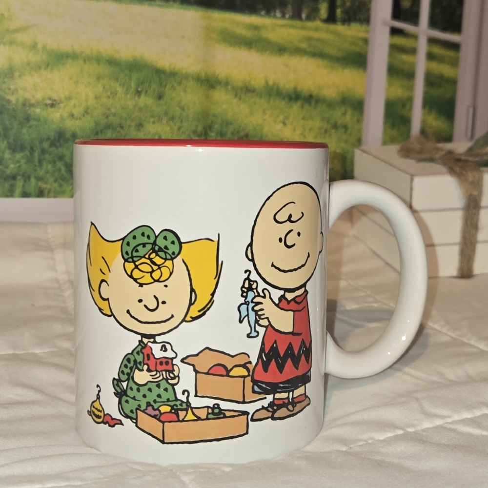 Peanuts Character White Mug